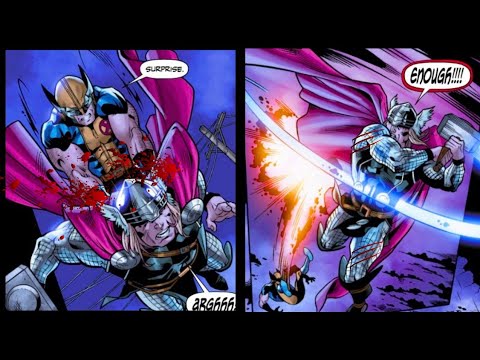 Wolverines Goes Savage on Thor