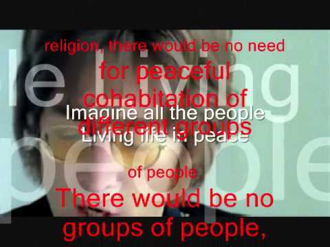 John Lennon- Imagine (Video Analysis)