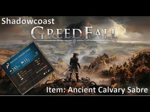 Greedfall: Serene Starting Weapons Found! Ancient Calvary Sabre
