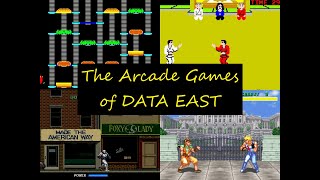 The Arcade Games of Data East