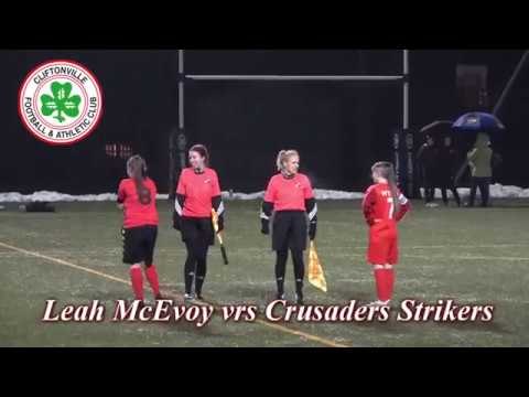 Leah McEvoy v Crusaders Strikers
