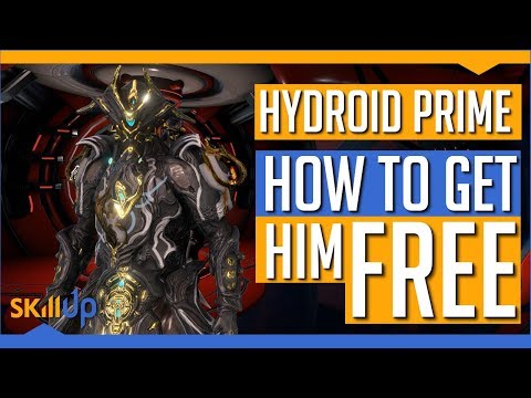 Warframe | How To Get Hydroid Prime 100% Free (Or any Prime for That Matter) Video