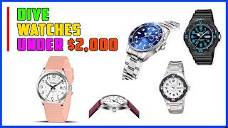 Top 5 Best Dive Watches Under $2,000 | Look at This Lume! The Best High-Intensity Dive Watches