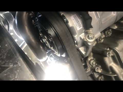 2013-2016 Mercedes GL450 A/C compressor change details.