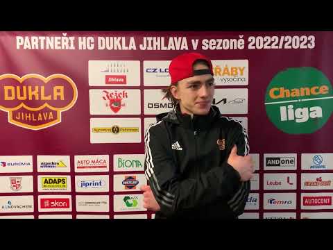 ChL 22/23, 43. kolo: Dukla - Šumperk 5:0, Adam Beran