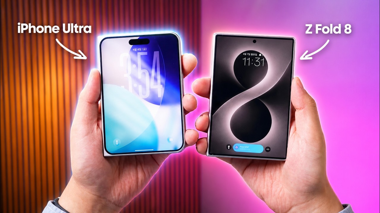 Galaxy WIDE VS iPhone Ultra, CUAL COMPRAR?