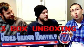 Video Games Monthly! 3 Boxes!! (January 18)
