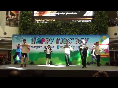 160109 Phoenix cover EXO-K - Growl + Love me right @ Paradise Park