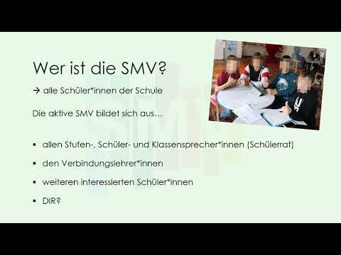Was ist die SMV Erklärvideo 2021