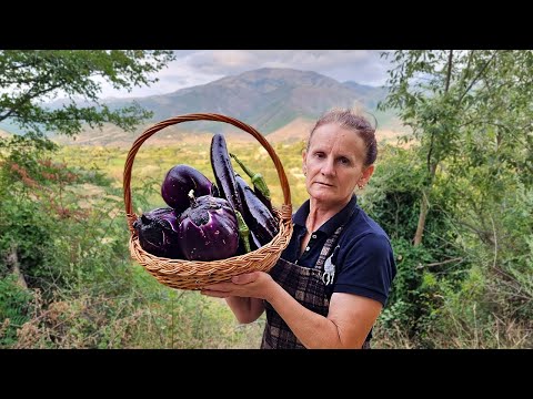 Experience the Daily Routine of Village Life in Albania with this Eggplant Recipe
