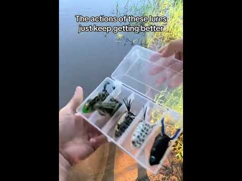 So realistic 💀 #frog #lure #fishing #fishinglure #topwater #bassfishing #bass #yt #ytshorts