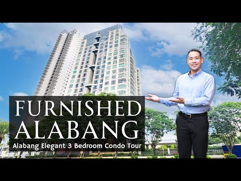 Tour a Fully-Furnished Interior-Designed MOVE-IN READY 3BR Unit for Sale in Alabang • Condo Tour A53