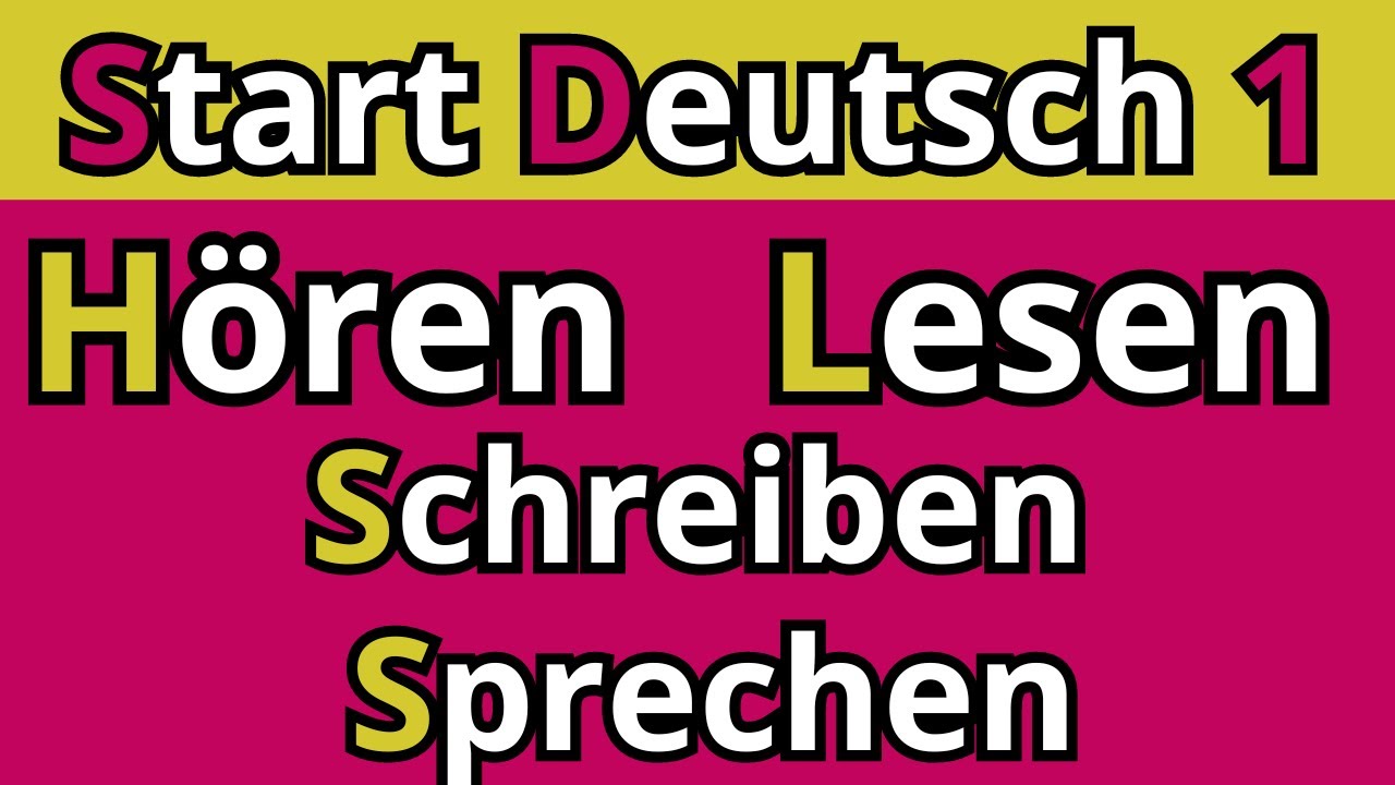 Start Deutsch 1 Hören, Lesen, Schreiben & Sprechen A1 2024