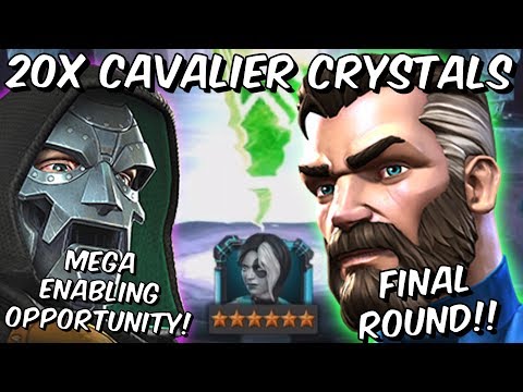 20x 6 Star Mister Fantastic Cavalier Crystal Opening Round Final Round!- Marvel Contest of Champions