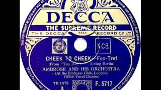 Ambrose - Cheek To Cheek (Jack Cooper)