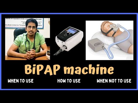 BiPAP machine (NIV) When to use, How to use & When not to use!!