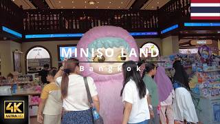 AMAZING Miniso Land | Asiatique Bangkok, Thailand 🇹🇭 Walking Tour