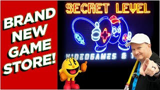This NEW Game Store Shocked Me! Secret Level Full Tour!