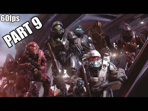 Halo 5: Guardians Walkthrough Part 9 - Mission 11 & 12 "BEFORE THE STORM" & "BATTLE OF SUNAION"