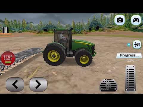 Modern Tractor Driving Games video