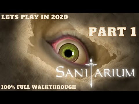 Lets Play Sanitarium in 2020 (PC) - 100% Full Walk-through Part 1 FULL HD 1080p (No Commentary)