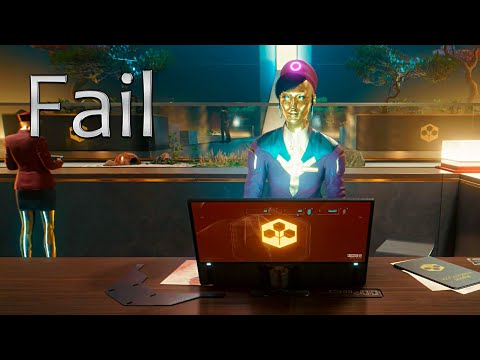 Failing To Respond To The Receptionist in Konpeki Plaza | Cyberpunk 2077 Game