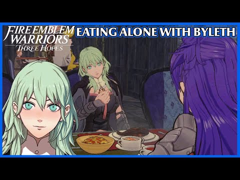 Eating a meal alone with Byleth - Fire Emblem Warriors Three Hopes