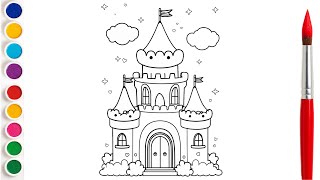 How to Draw a Magical Castle That Kids Will Love Instantly!
