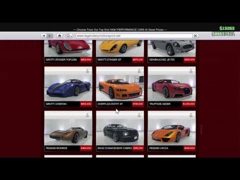 Grand Theft Auto: NEW DLC CAR OCELOT XA-21, CUSTOMIZATION ETC