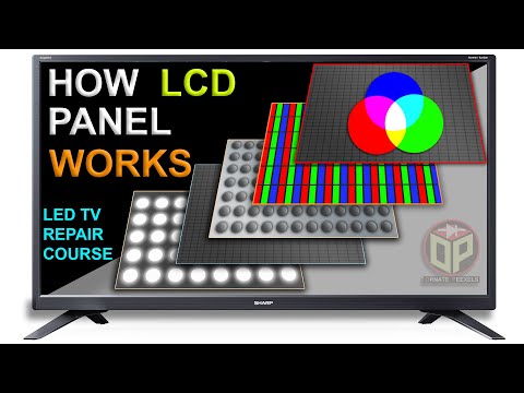 LCD TV Repair Course, How Liquid Crystal Display Works | Internal Structure of LCD Screen
