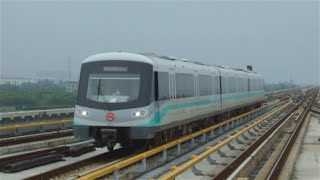 preview picture of video '[Shanghai Metro043]Line16 AC19 Train 上海地下鉄16号線AC19@Huinan East 恵南東 & Luoshan Road 羅山路'