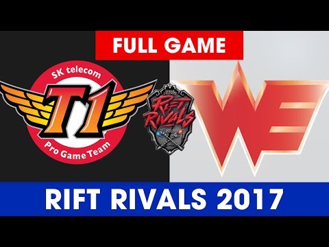 [Full game] SKT vs WE Game 2 [Rift Rivals 2017 Finals] LCK vs LPL [09.07.2017]
