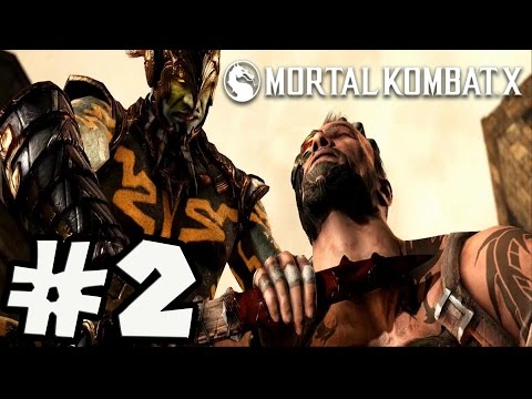 Mortal Kombat X - Gameplay Walkthrough Part 2 - Chapter 2 Kotal Kahn (PS4) [ HD ]