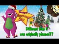 The Strange BTS Oddities Of Barney S Christmas Star Video Essay