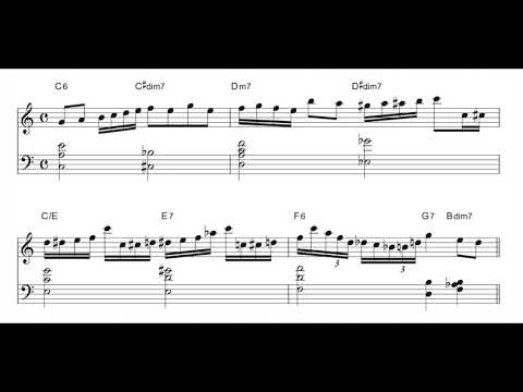 Teddy Wilson Intro on On The Sunny Side Of The Street