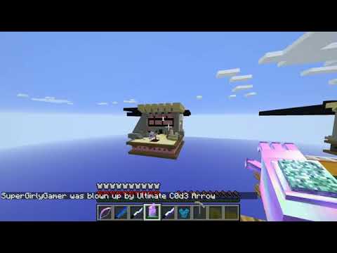 PopularMMOs Pat And Jen Minecraft  EXPLOSIVE UNICORN LUCKY BLOCK BEDWARS!   Modded Mini Game