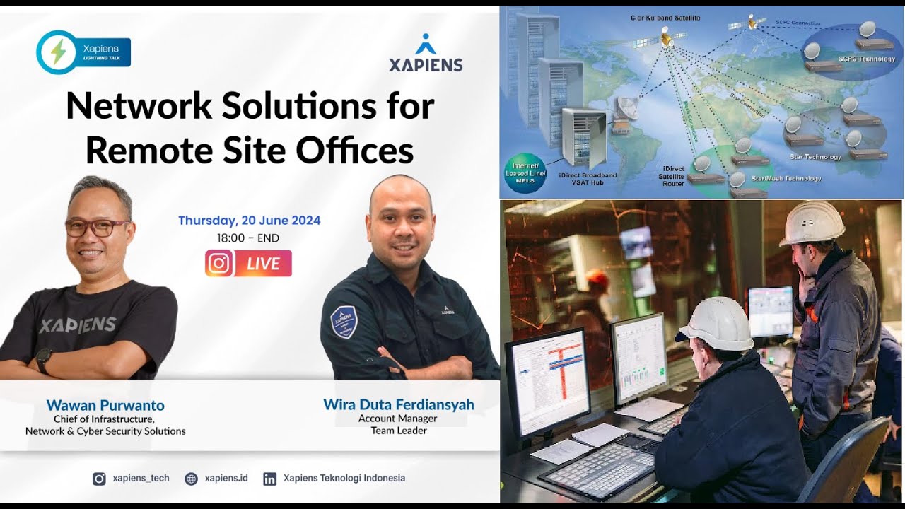 Trik Terbaik Jaringan di Lokasi Remote: Jangan Lewatkan Tips Ini! - Xapiens Lightning Talk