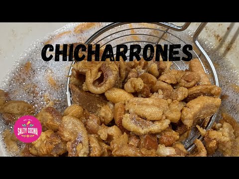Homemade Chicharrones - 4K Video