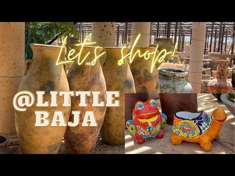 Pots and Garden Decor Shopping at Little Baja | Talavera