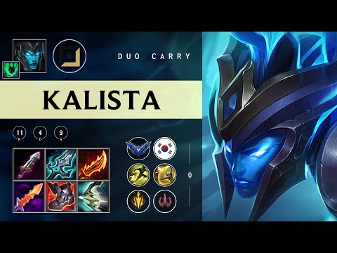 Kalista ADC vs Lucian - KR Diamond Patch 25.24