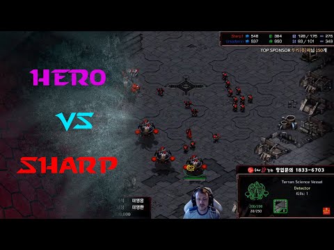 KCM 2021 S3 Semifinales G2 ZvT - Hero vs Sharp - PARTIDAZA!