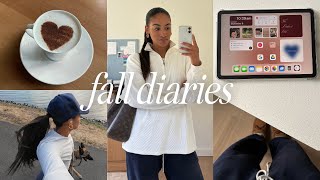 INTROVERT DIARIES | solo coffee dates, running, fall iPad tour, workout outfits, & online shopping