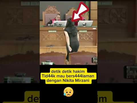 detik detik h44kim Tidak mau bersalaman dengan Nikita Mirzani #nikitamirzani #rezagladys #hakim