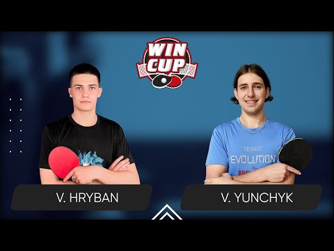 18:00 Vadym Hryban - Valentyn Yunchyk West 3 WIN CUP 12.12.2023 | TABLE TENNIS WINCUP