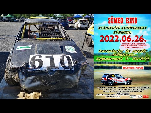 Roncsderbi és Amatőr Autocross 2.0 2022 Sümeg összefoglaló