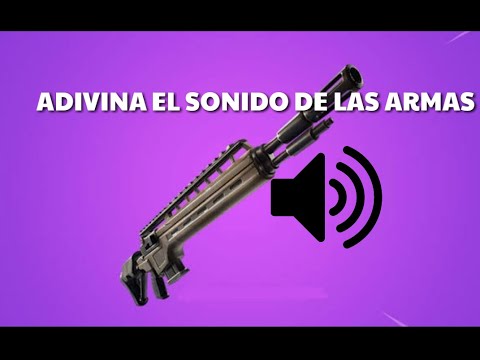 Adivina El Sonido De La Arma De Fortnite
