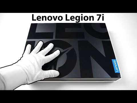 Lenovo Legion 7i Unboxing - A Beast 16" Gaming Laptop! (i7-11800H + RTX 3080)