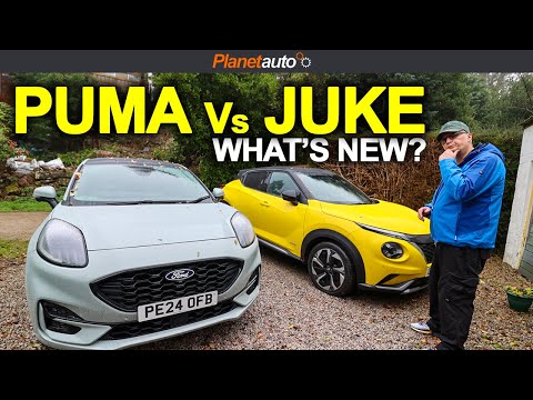 New Nissan Juke & New Ford Puma 2024 Comparison | What's changed?