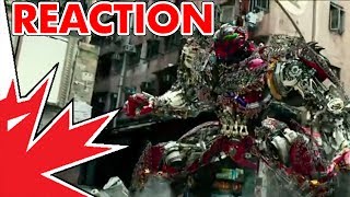 REACTION: Age of Extinction TV Spot #6 'Destroyer' Canadia' Reviewer Reacts