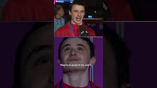 Jordan Carroll's #Glasgow2026 gold medal in pommel horse is a moment he will never forget ????????????